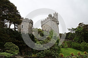 Glenveagh Castle in County Donegal, Ireland