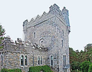 Glenveagh Castle in Co Donegal Ireland photo