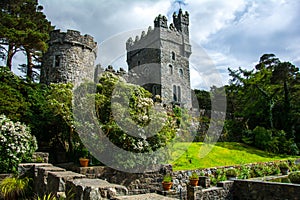 Glenveagh Castle in glenveagh nationalpark photo