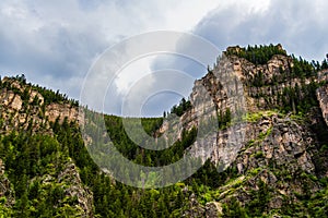 Glenwood Canyon in Colorado