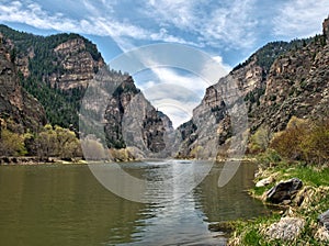 Glenwood Canyon, Colorado, near the Hanging Lake trail photo