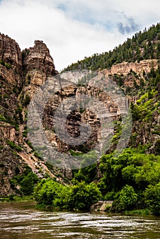 Glenwood Canyon in Colorado photo