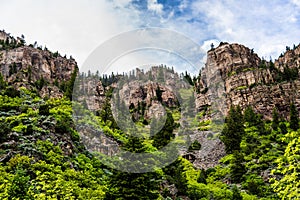 Glenwood Canyon in Colorado photo