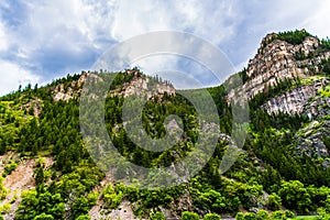 Glenwood Canyon in Colorado photo