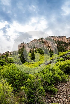 Glenwood Canyon in Colorado photo