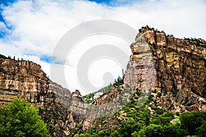 Glenwood Canyon in Colorado photo