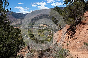 Glenwood Springs from the Trail photo