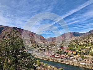 Glenwood Springs Colorado late in the fall photo