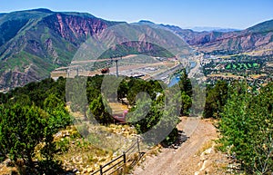 Glenwood Springs Colorado Mountain Tram River System photo