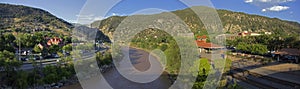 Glenwood Springs Colorado Panorama photo