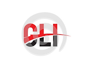 GLI Letter Initial Logo Design Vector Illustration photo