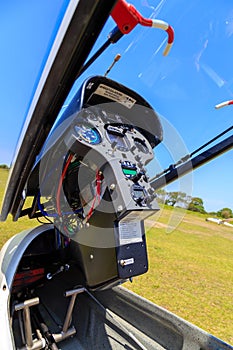 Glider cockpit