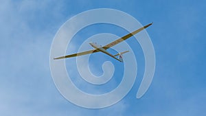 Glider or sailplane in flight,near Loch Leven,Perth and Kinross,Scotland