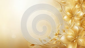 glimmer bright gold background