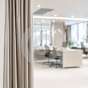 Behind the Curtain of a Modern Corporate Office