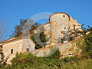 Glimpse of the Castle of Gesualdo photo