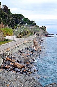 Glimpse of celle ligure