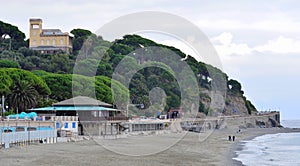 Glimpse of celle ligure