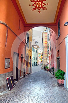 Glimpse of celle ligure