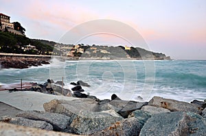 Glimpse of celle ligure