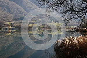 Glimpse of Lake Endine - BG Lombardy Italy