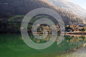 Glimpse of Lake Endine - BG Lombardy Italy