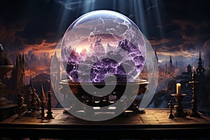 Glimpse into the Mystical: The Divining Crystal Ball\'s Magical Visions – AI Generated 10