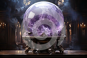 Glimpse into the Mystical: The Divining Crystal Ball\'s Magical Visions – AI Generated 13