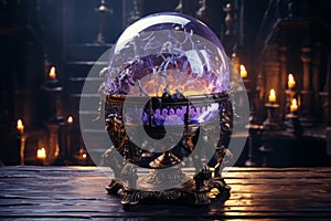 Glimpse into the Mystical: The Divining Crystal Ball\'s Magical Visions – AI Generated 14