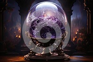 Glimpse into the Mystical: The Divining Crystal Ball\'s Magical Visions – AI Generated 18