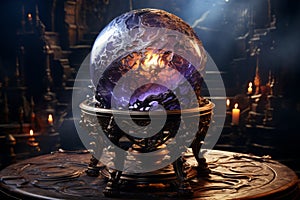 Glimpse into the Mystical: The Divining Crystal Ball\'s Magical Visions – AI Generated 6