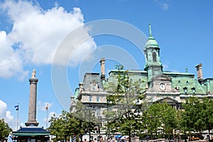 Glimpse of Old Montreal, Canada