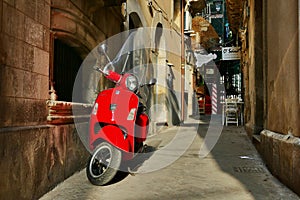 Glimpse of picturesque narrow alleys and aulic squares of mediterranean destination Ortigia Syracuse Italy