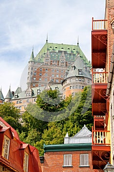 Glimpse of Quebec City