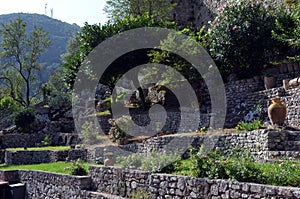 Glimpse of a typical medieval village