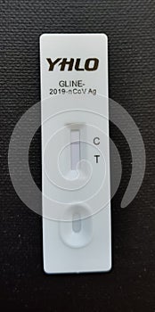 Gline nCoV Ag Covid-19 Test Colloidal Gold Immunoassay CGIA Qualitative Detection SARS-COV-2 Nucleocapsid Antigens Nasal Swab photo