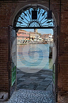 Glistening Glass: A Captivating View of Murano
