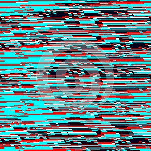 Glitch abstract background