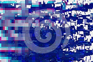 Glitch digital screen pattern abstract, digital glitches modern