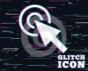 Mouse cursor sign icon. Pointer symbol.