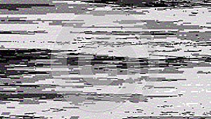 Glitch motion television signal error static noise