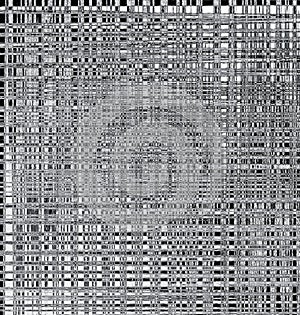 Glitch noise pattern, digital illustration