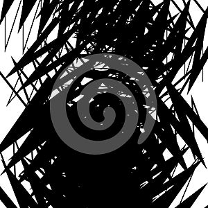 Glitch, noise texture. Irregular random zigzag lines chaotic tex