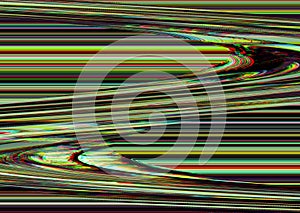 Glitch psychedelic background Old TV screen error Digital pixel noise abstract design Photo glitch Television signal