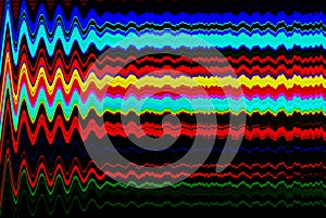 Glitch psychedelic background. Old TV screen error. Digital pixel noise abstract design. Photo glitch. Television signal