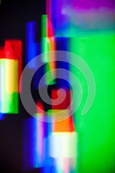 Glitch on the screen. Abstract background