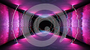 Glitch template, great design for data flow illustration. Computer screen error with Vhs glitch.