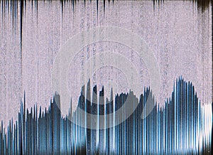 glitch texture static noise blue gray line overlay