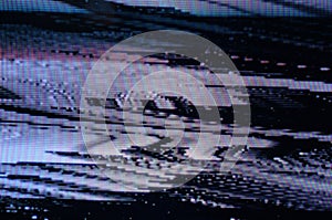 Glitch TV Screen