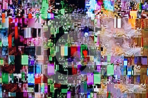 Glitches and interference on the digital TV